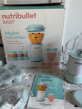 nutribullet Baby Bullet Blender Baby Food-Making System